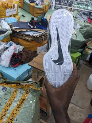 Black in White Sneakers