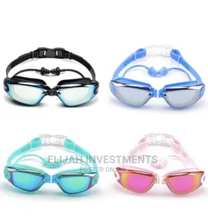 Professional Swimming Goggles With Ear Plugs