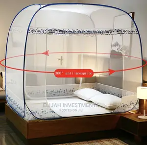 Folding Self Standing Mosquito Net Bed Canopy
