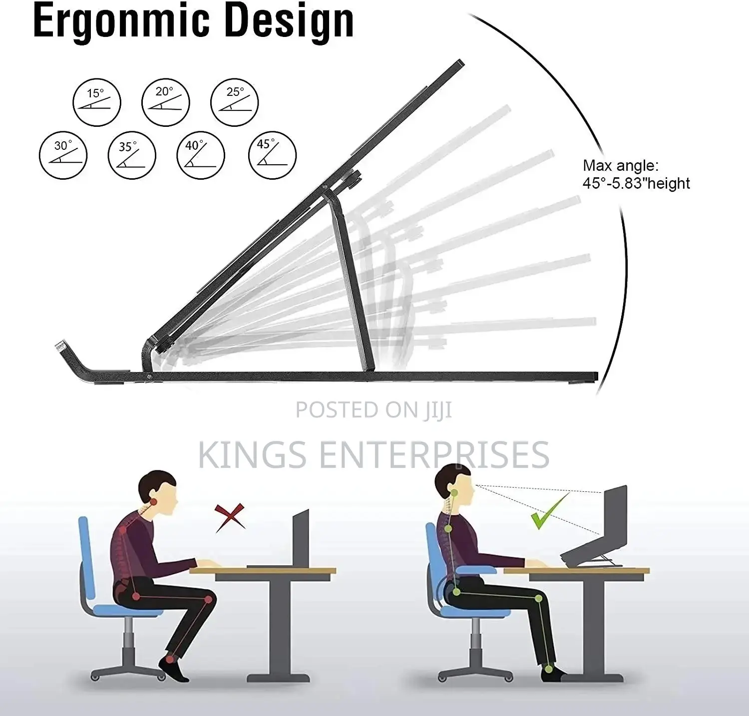 Stainless Steel Laptop Stand
