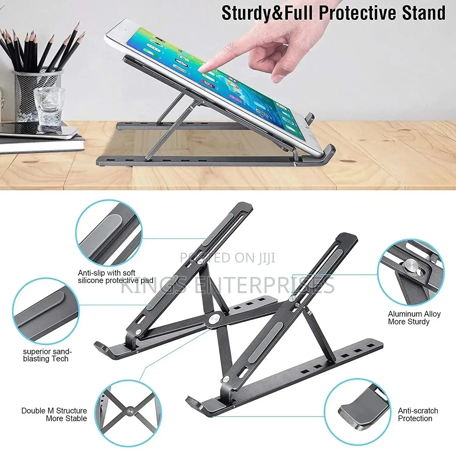 Stainless Steel Laptop Stand
