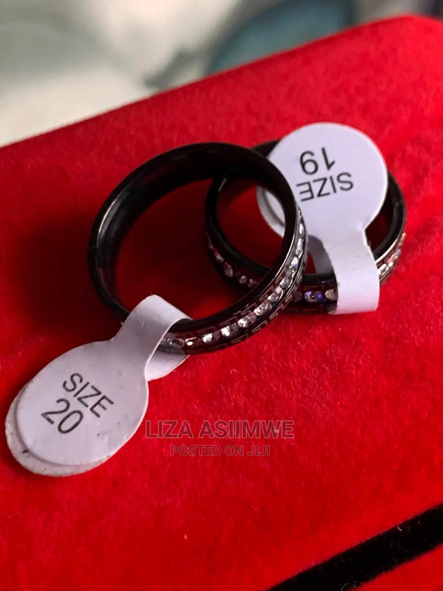 Black Designer Rings Available