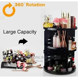 Rotating Adjustable Cosmetic Jewelry Makeup Organize