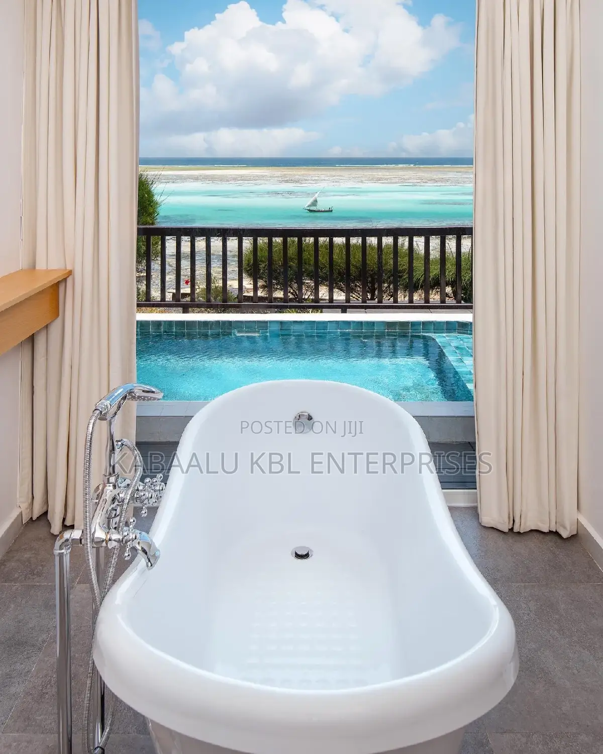 Claw Foot Bathtub (Stand Alone Bathtub) Complete Set