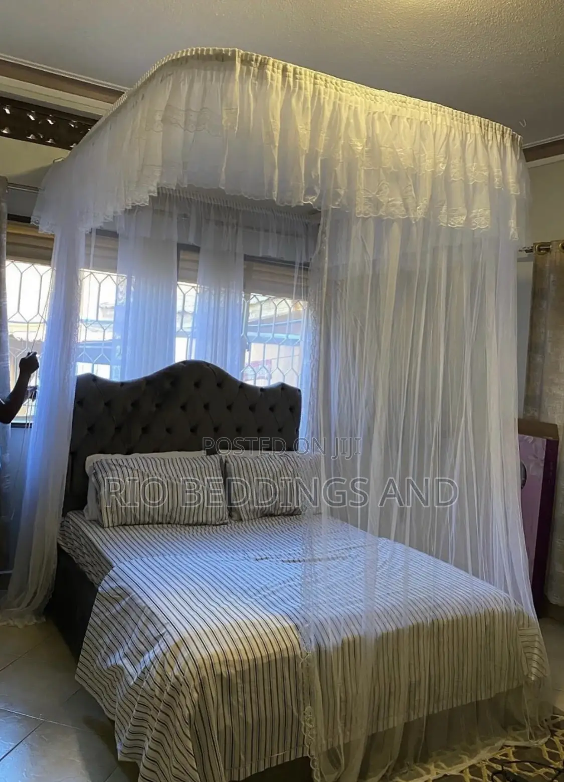 Wall Mount Mosquito Net King Size