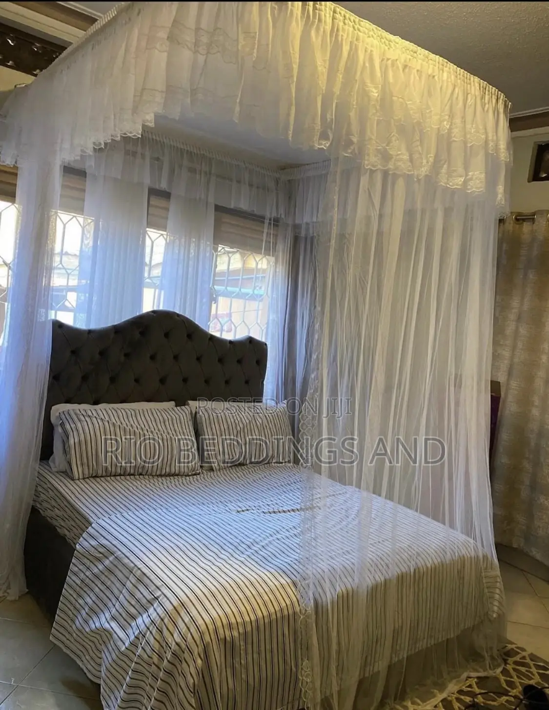Wall Mount Mosquito Net King Size