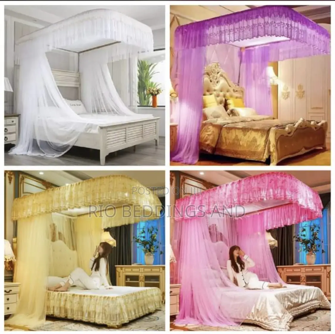 Two Stand Adjustable Mosquito Net
