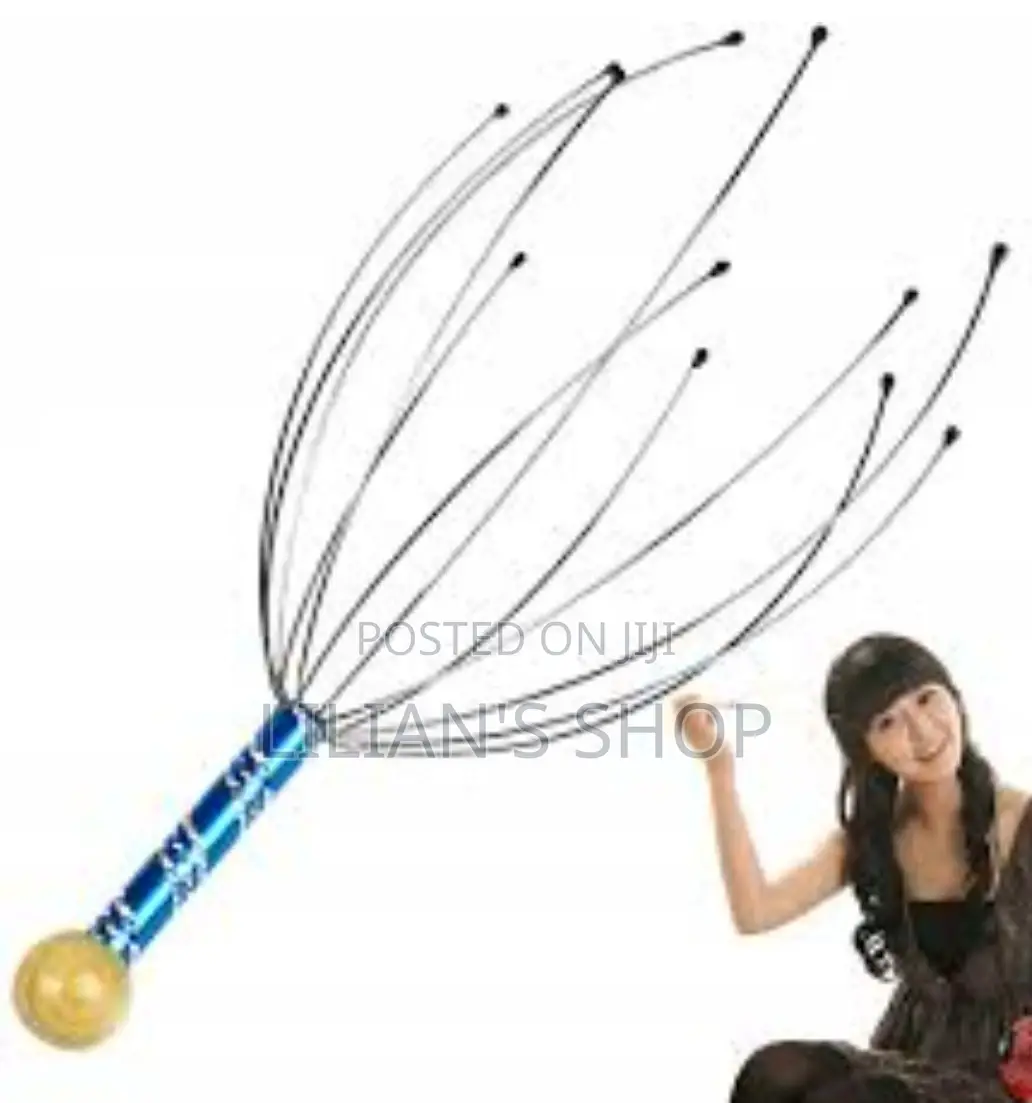Octopus Shaped Head Neck Scalp Massager