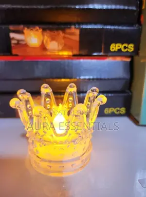 Crown Like Shaped Led Smokeless Candle