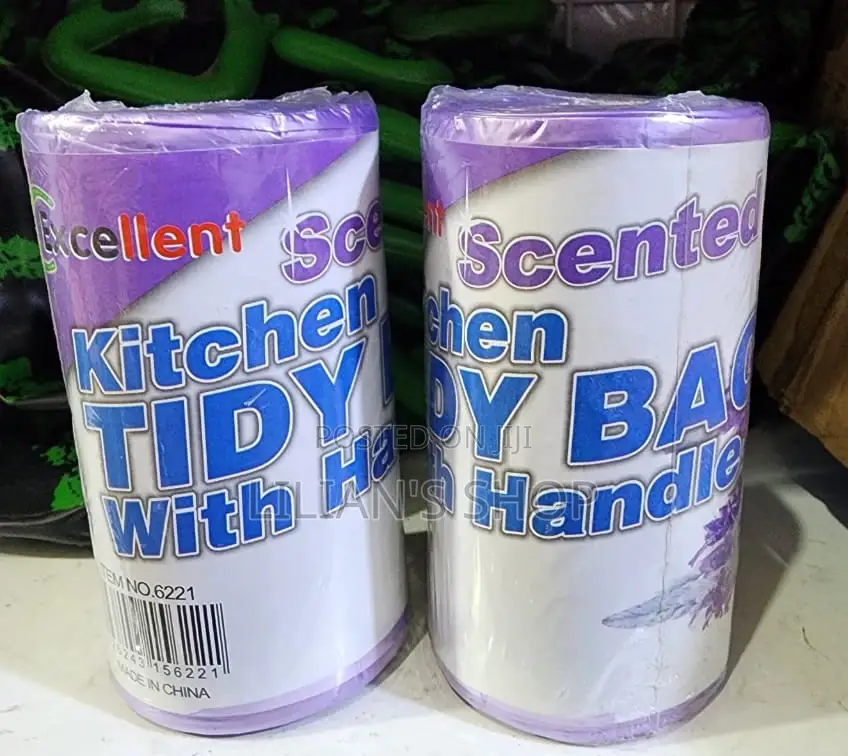 30 Medium Excellent Kitchen Scented Tidy Bags With Handles