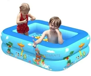 Photo - Two Ring Rectangular Kids Pool