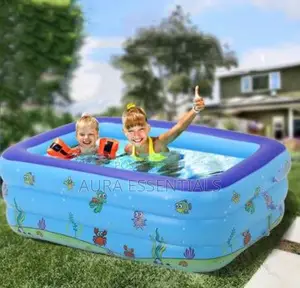 Three Ring Rectangular Pool