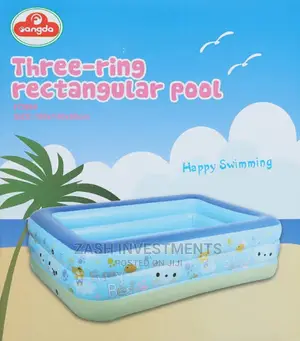 Three Ring Rectangular Pool