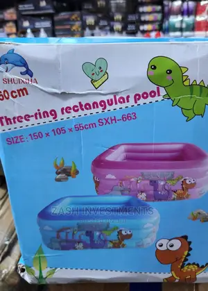 Three Ring Rectangular Pool