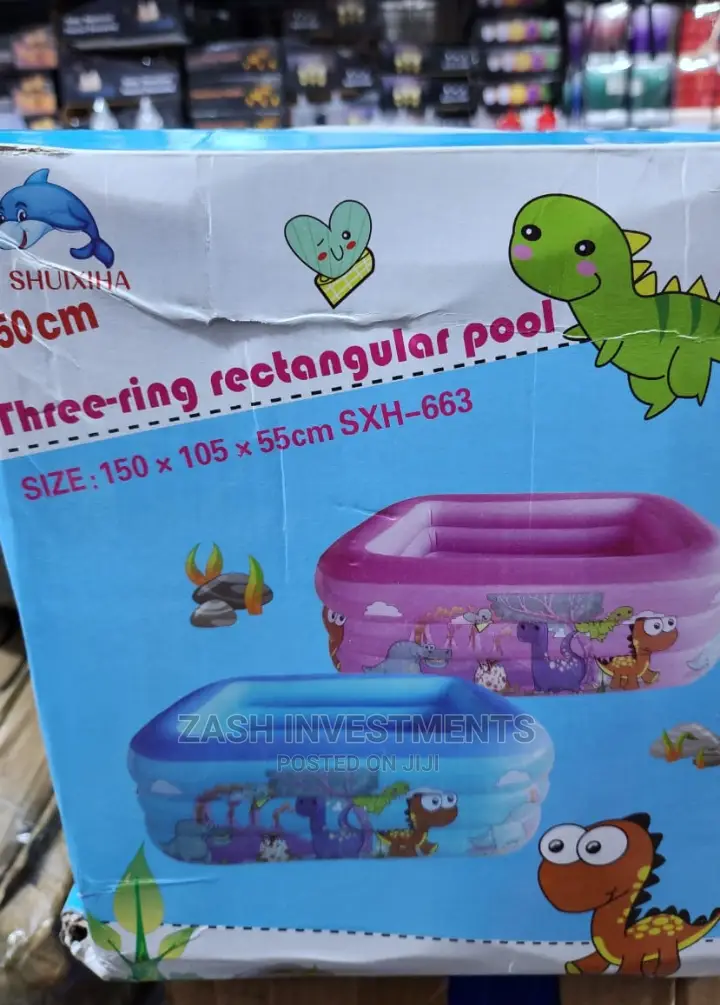 Three Ring Rectangular Pool
