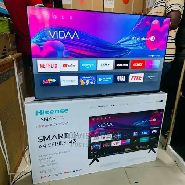 Hisense 43 Inches Smart Tv With Free to Air Channels