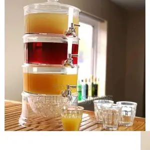 Acrylic 3tier Drink Dispenser.