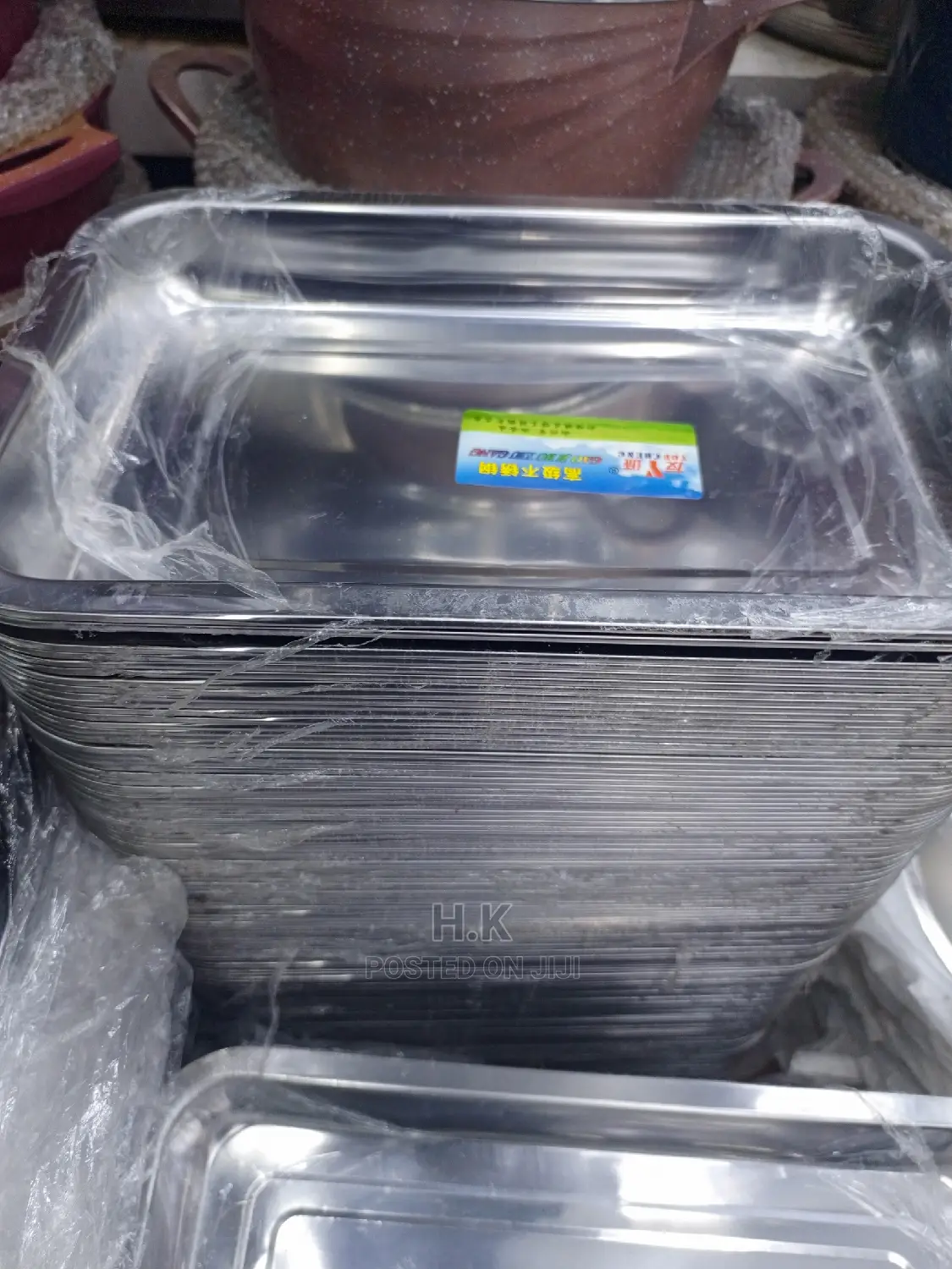 6pcs Rectangular Food Serving Trays (Small Trays)