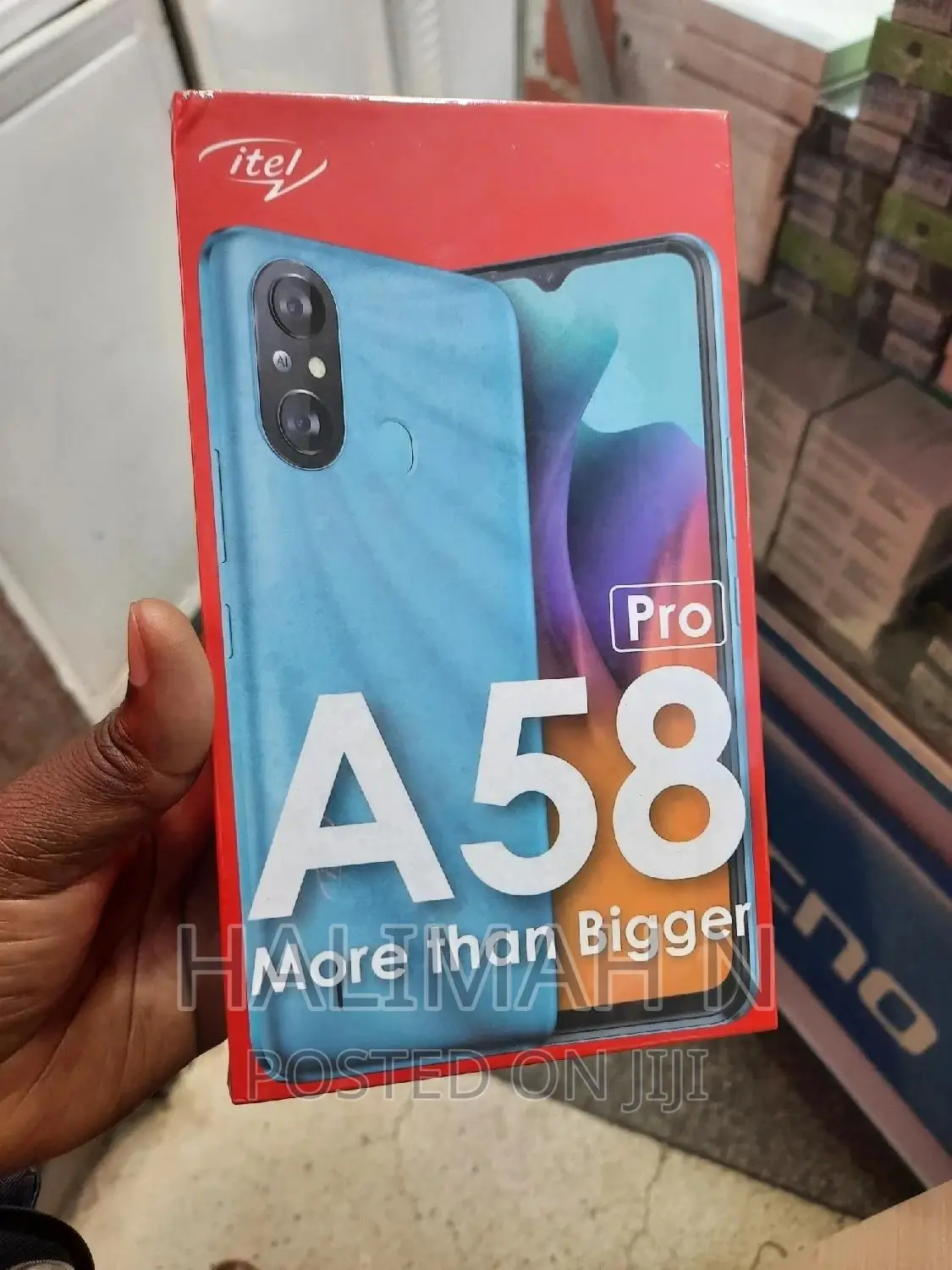 New Itel A58 Pro 32 GB Blue