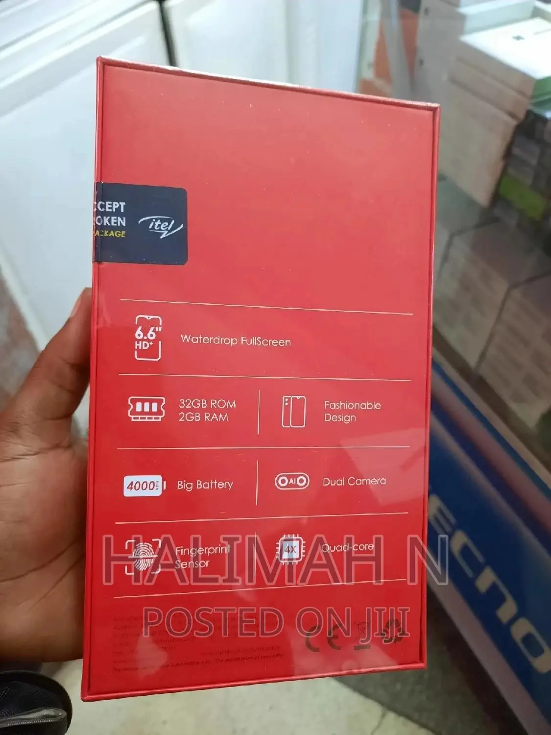 New Itel A58 Pro 32 GB Blue