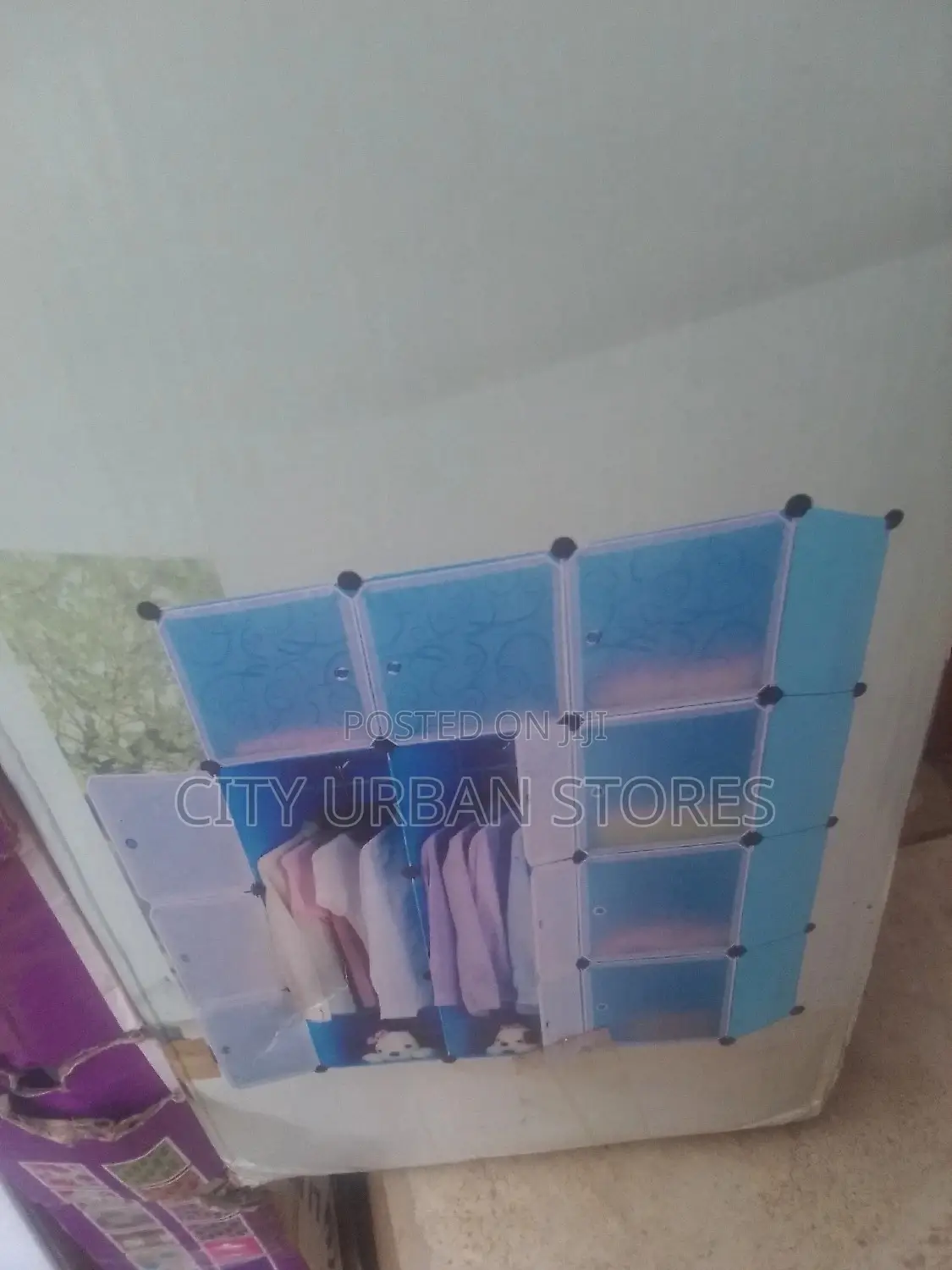 DIY Plastic Closet