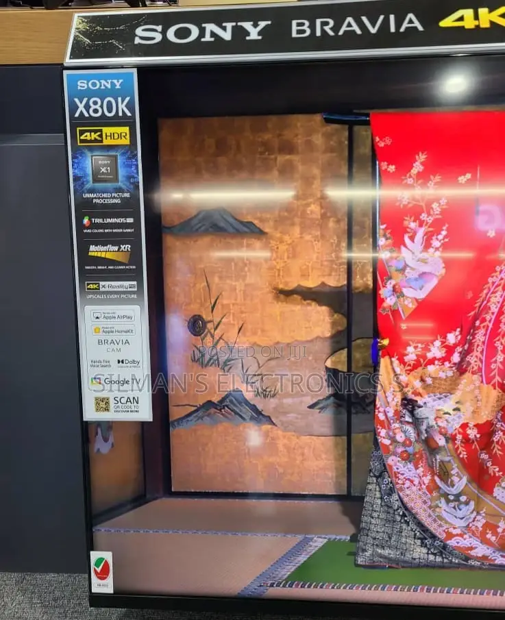 SONY 55" X80K Ultra HD Smart TV