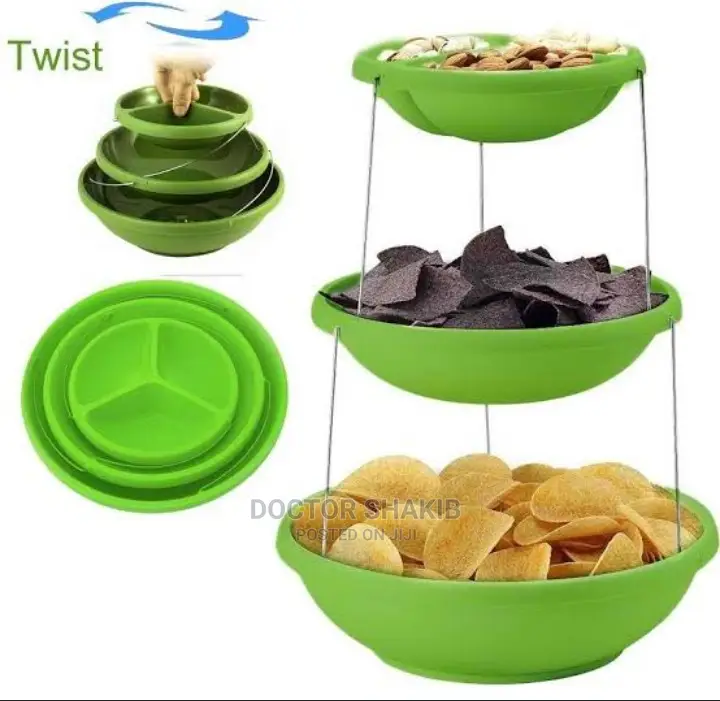 Twist Party Fold Bowl