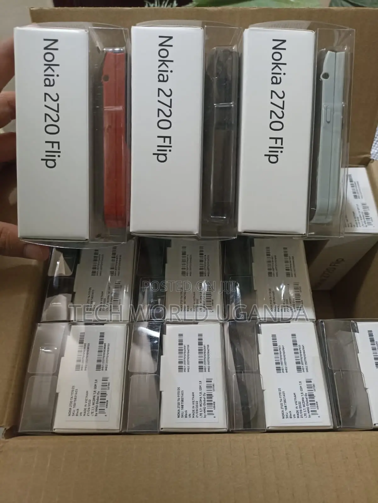 New Nokia 2720 Flip 512 GB Red