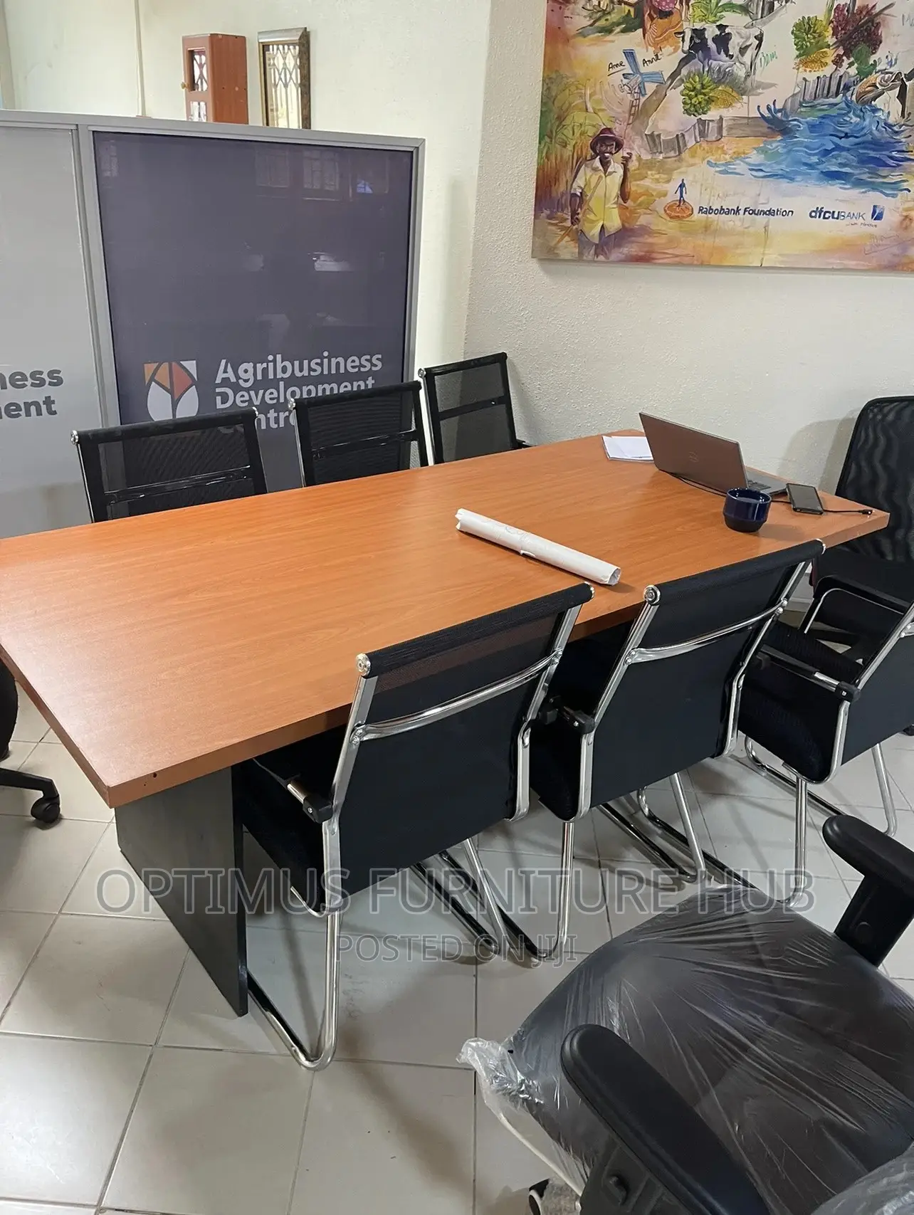 Boardroom Table (With 8 Chairs)