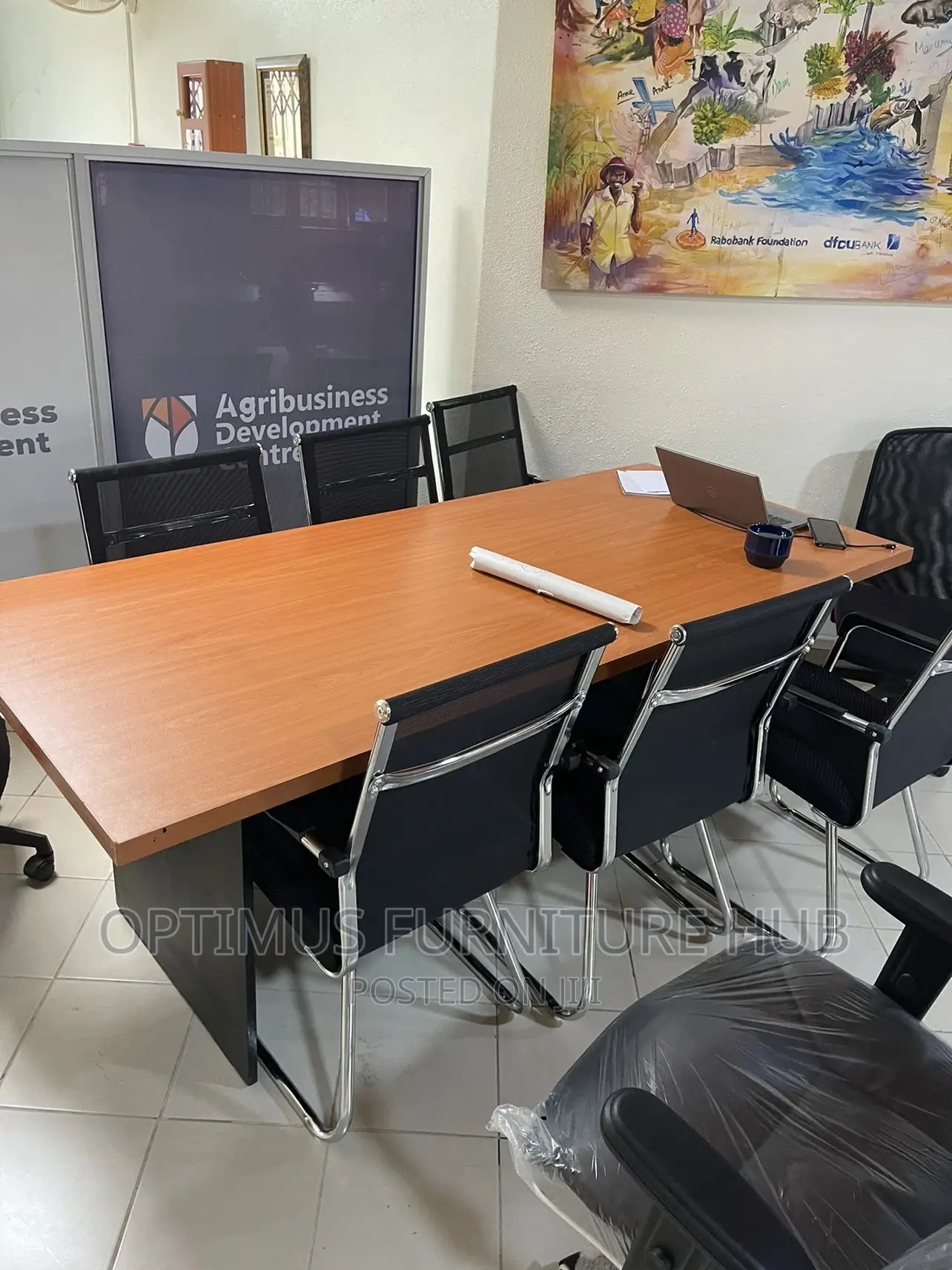 Boardroom Table (With 8 Chairs)