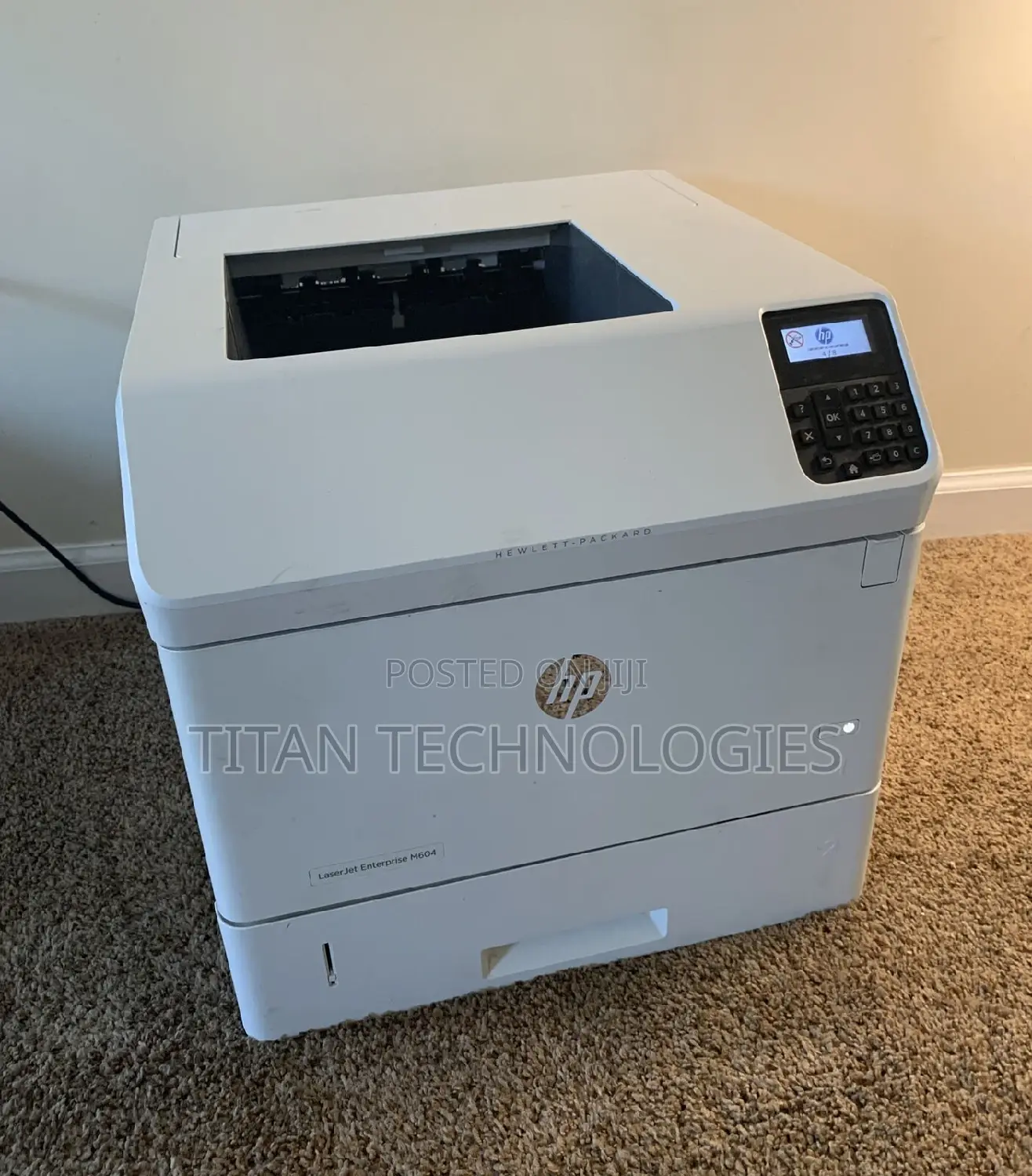 HP Laserjet Enterprise M604dn Monochrome Laser Printer