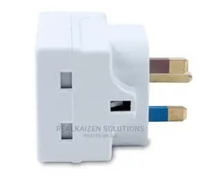 GEEPAS Premium 3 Way UK Type Adapter 13A 250V 2860W