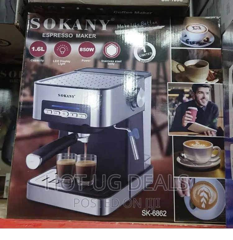 SOKANY SK-6862 20bar Multi-Function Espresso Coffee Maker