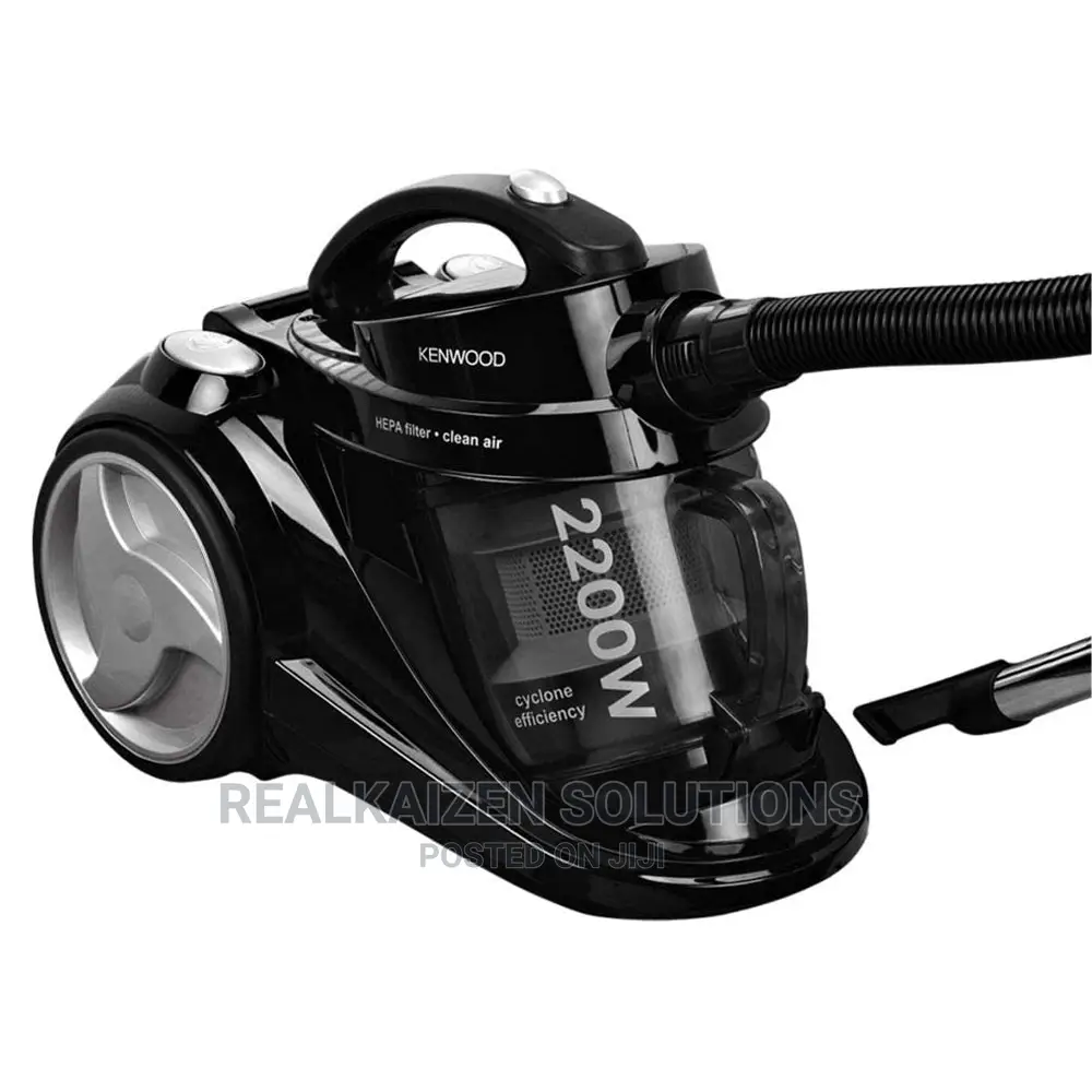 KENWOOD Canister Black Bagless Vacuum Cleaner 2200W