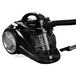 KENWOOD Canister Black Bagless Vacuum Cleaner 2200W