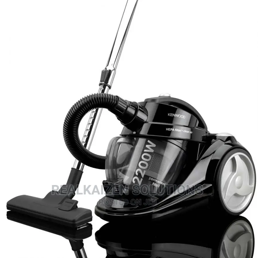 KENWOOD Canister Black Bagless Vacuum Cleaner 2200W