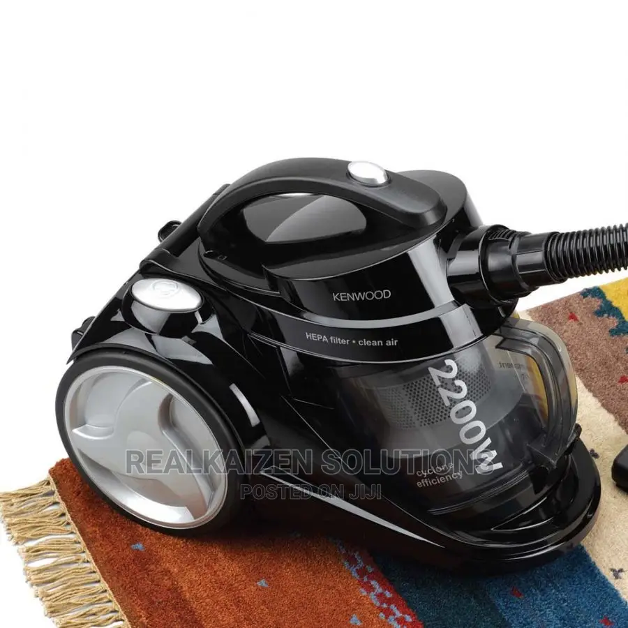 KENWOOD Canister Black Bagless Vacuum Cleaner 2200W