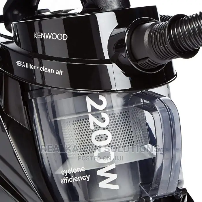 KENWOOD Canister Black Bagless Vacuum Cleaner 2200W