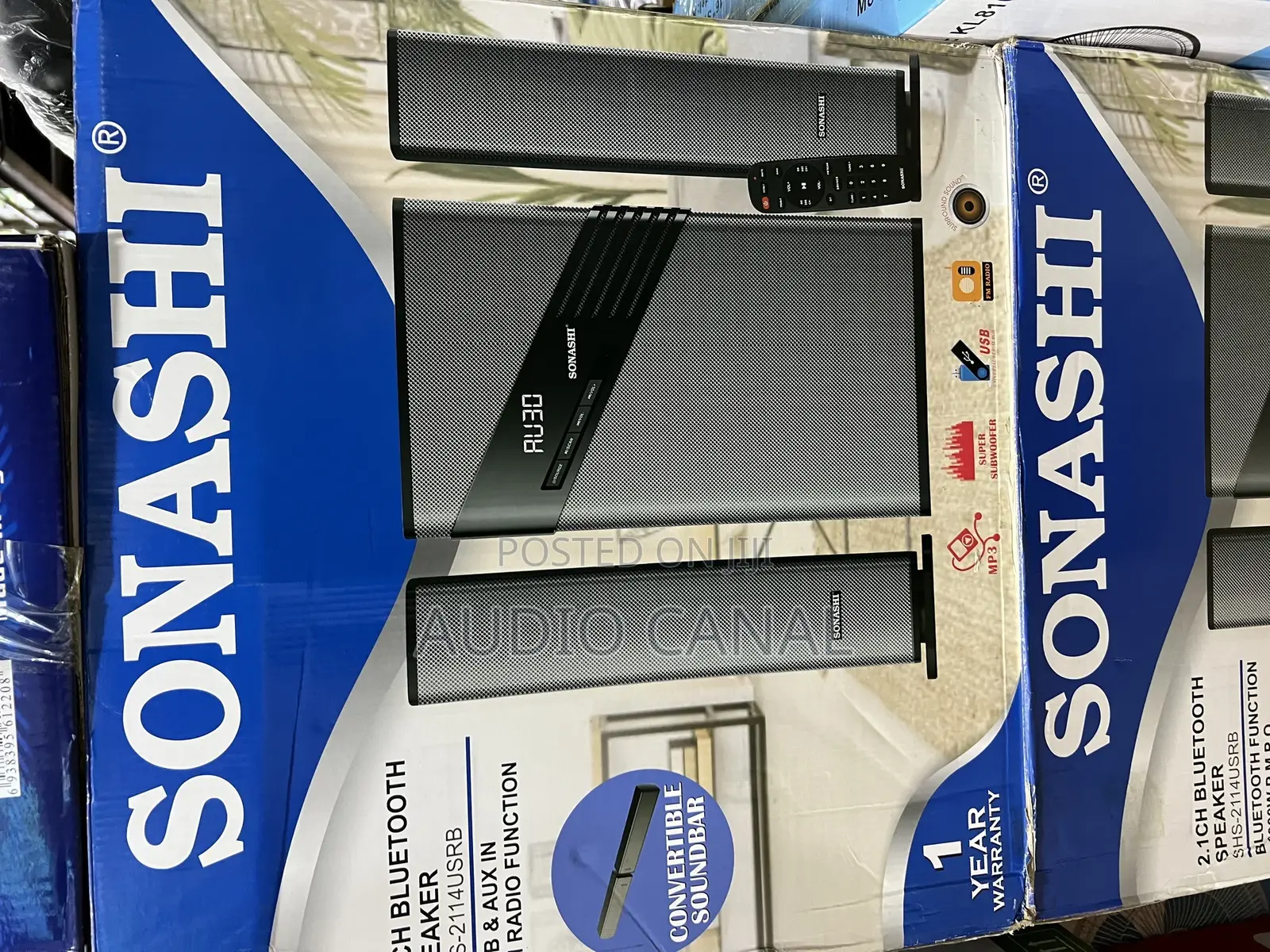 Sonashi Convertible Sound Bar