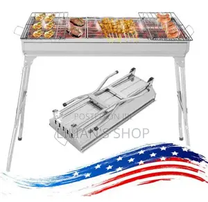 Stainless Steel Charcoal Barbecue Grill Smoker