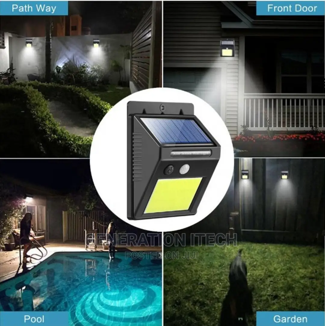 Solar Wall Light With Motion Sensor and Waterproof