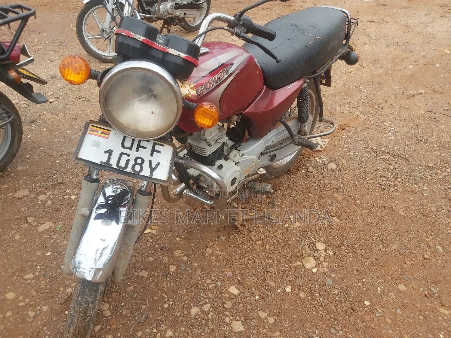 New Bajaj Boxer 100 2022 Red