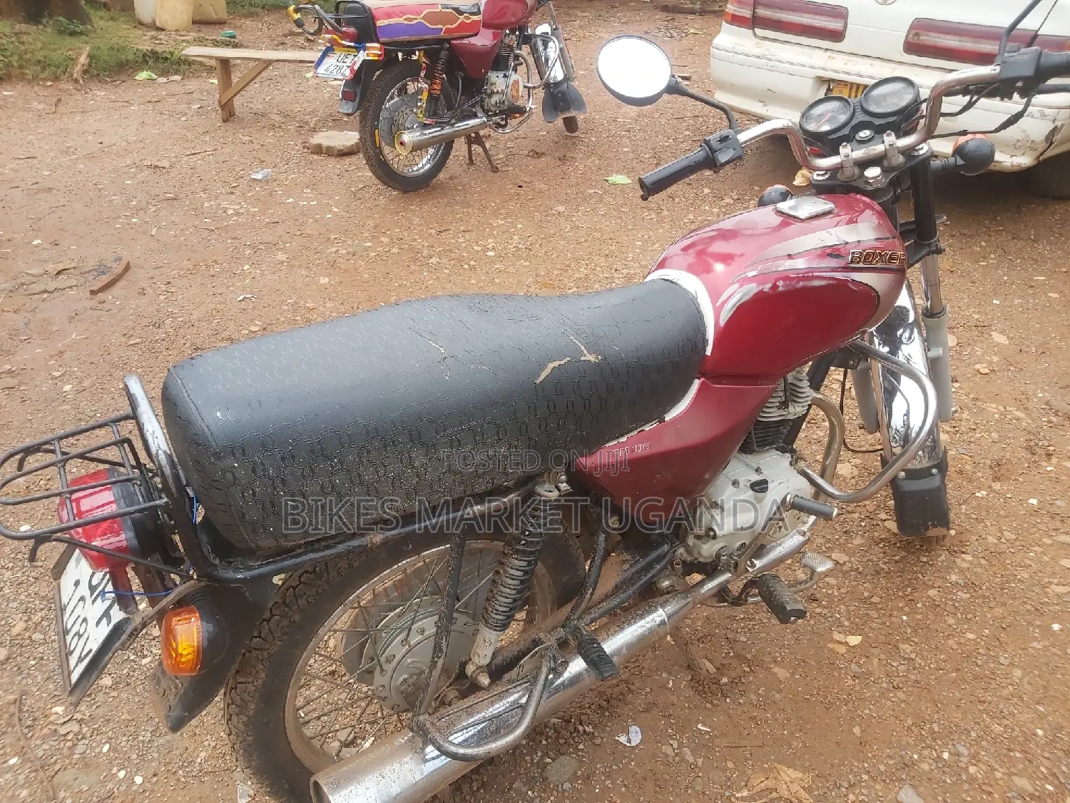 New Bajaj Boxer 100 2022 Red