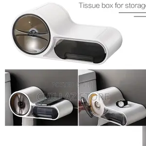 Wall Mounted Bathroom Tissue Holder.