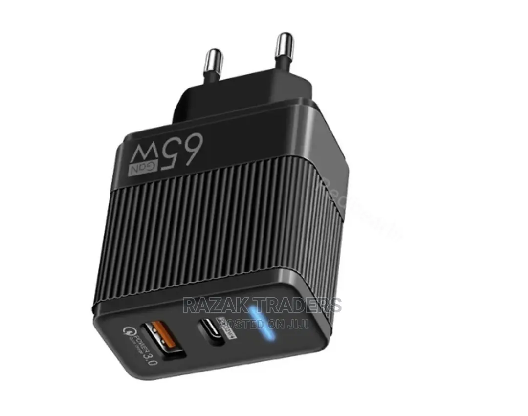 65W Charger Quick Charge Fast Phone Wall Charger Adapter