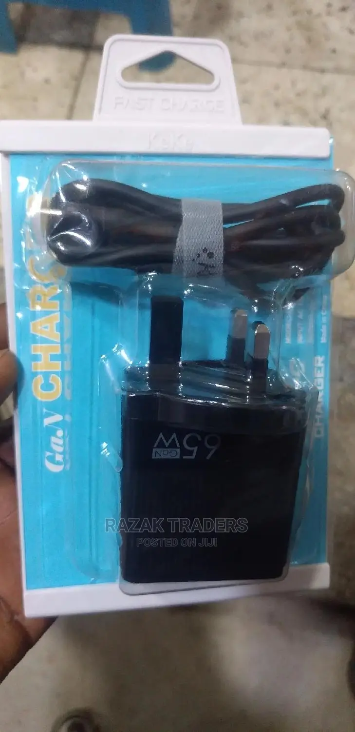 65W Charger Quick Charge Fast Phone Wall Charger Adapter