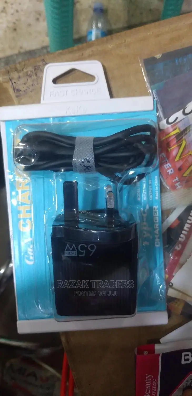 65W Charger Quick Charge Fast Phone Wall Charger Adapter