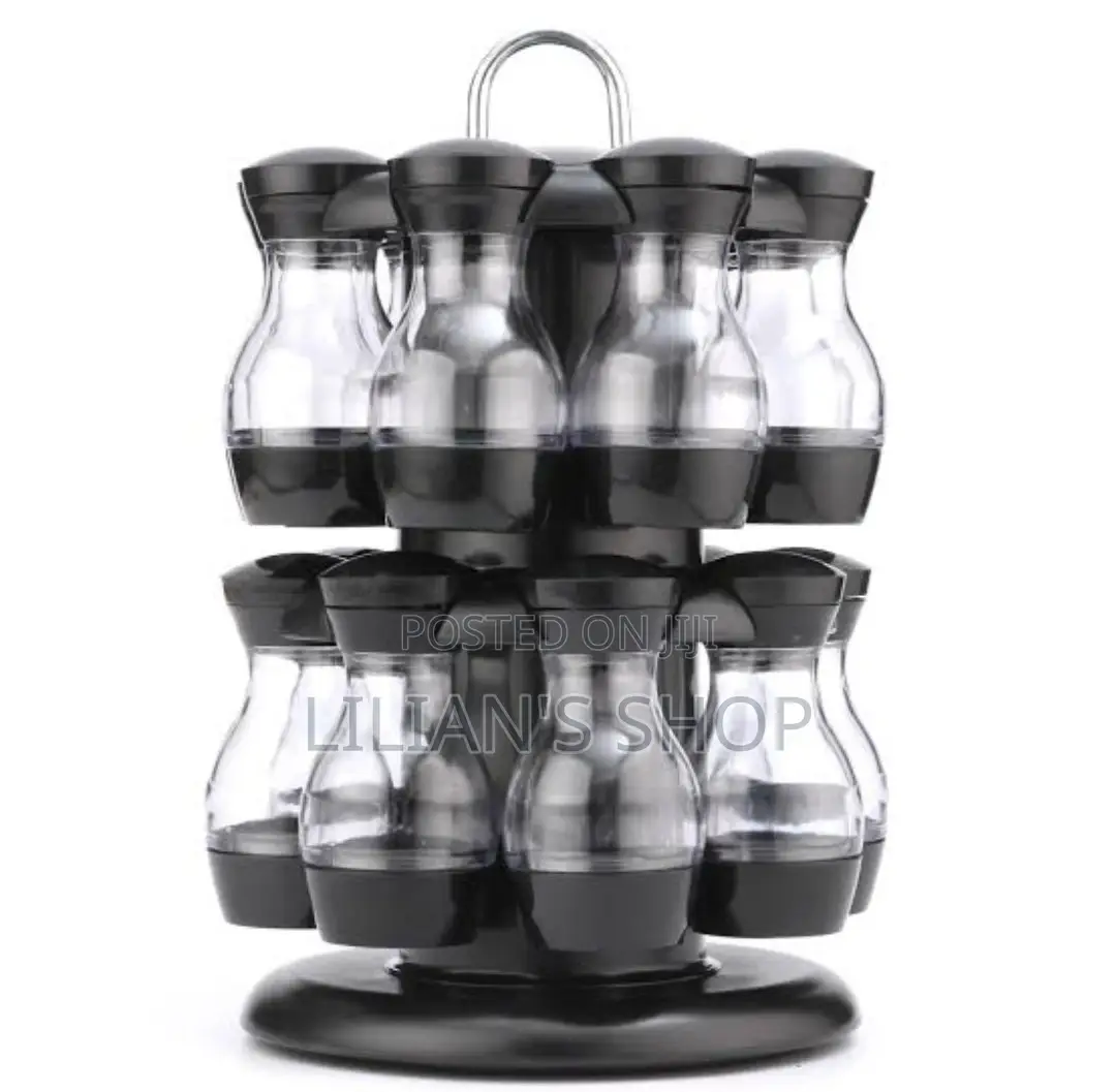 Kitchen Rotating Spice Rack