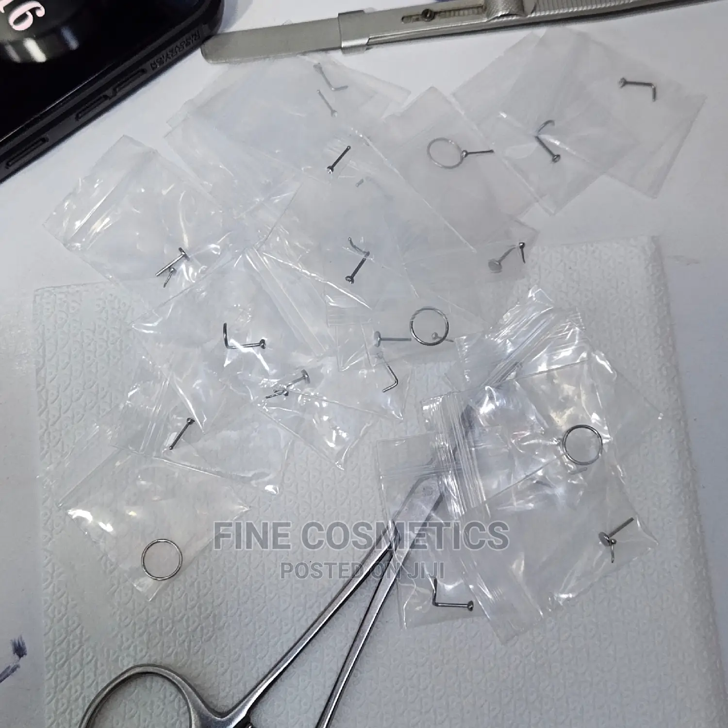 5pcs Nose Pin Pack Quality Nose Stud Nosering Nostril Jewelr