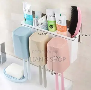 Mountable Toothbrush Holder